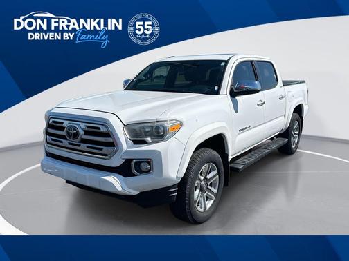 Super White 2018 Toyota Tacoma Limited