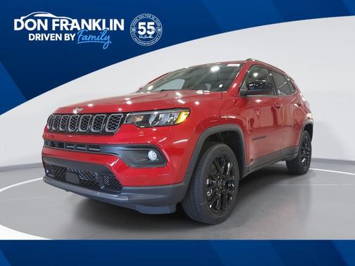 Red Hot Pearlcoat 2026 Jeep Compass Latitude