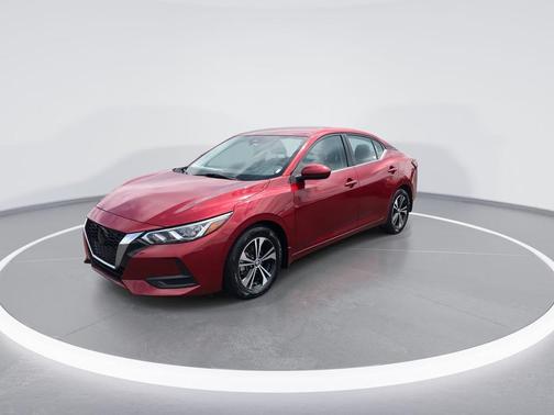 Scarlet Ember Tintcoat 2022 Nissan Sentra SV