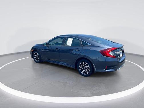 Blue 2021 Honda Civic LX
