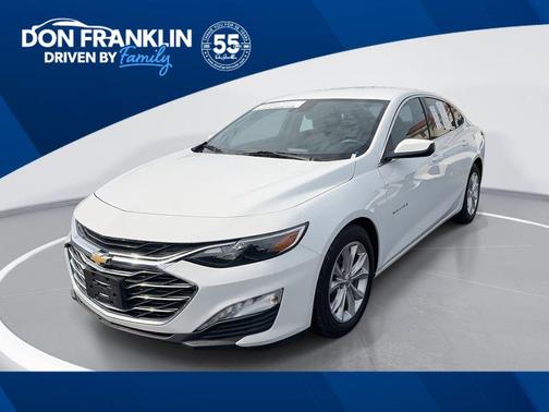 Summit White 2021 Chevrolet Malibu LT
