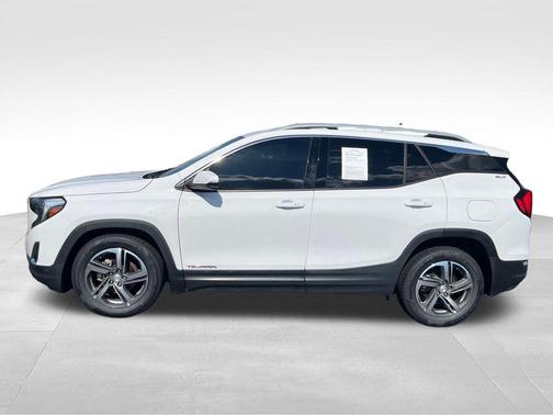 Summit White 2021 GMC Terrain SLT