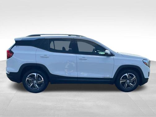 Summit White 2021 GMC Terrain SLT