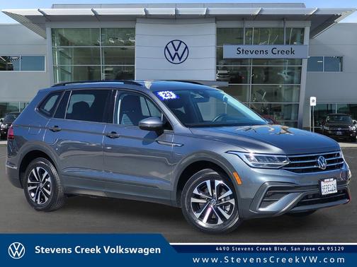 Platinum Gray Metallic 2023 Volkswagen Tiguan 2.0T S SUV