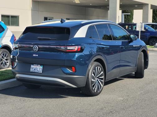 Tourmaline Blue / Black Roof 2023 Volkswagen ID.4 Pro S Plus