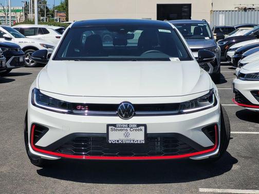 Pure White W/Deep Black Roof 2026 Volkswagen Jetta GLI 2.0T Autobahn
