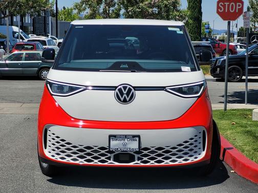 White 2025 Volkswagen ID. Buzz Pro S
