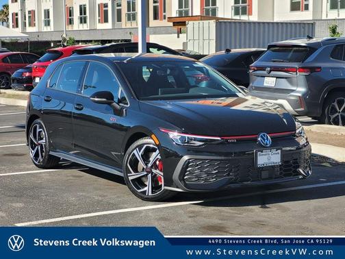 Mythos Black Metallic 2026 Volkswagen Golf GTI 2.0T SE