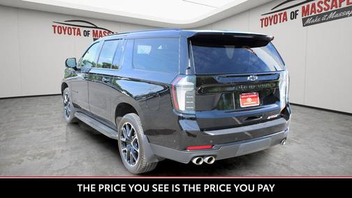 Black 2025 Chevrolet Suburban RST