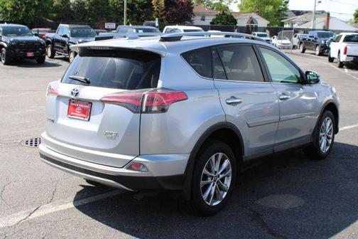 Silver Sky Metallic 2017 Toyota RAV4 Limited