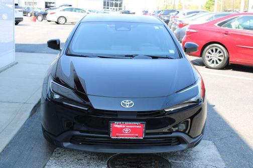 Midnight Black Metallic 2025 Toyota Prius LE