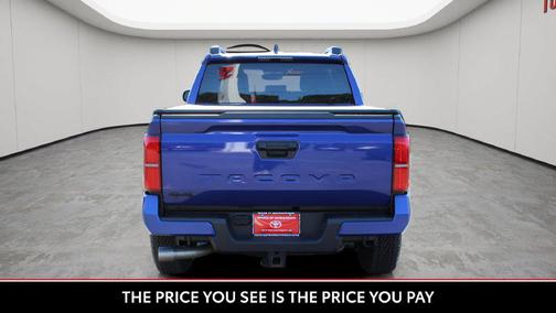 Blue Crush Metallic 2025 Toyota Tacoma TRD Off Road