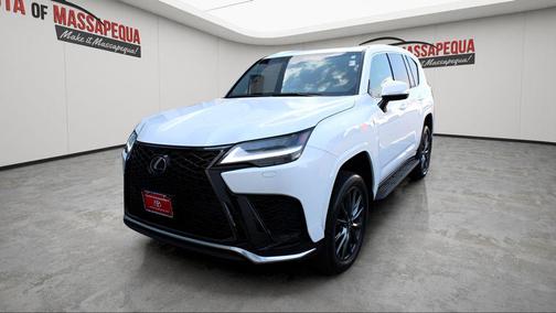 Ultra White 2023 Lexus LX 600 F SPORT