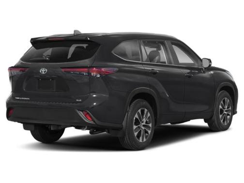 Midnight Black Metallic 2023 Toyota Highlander XLE