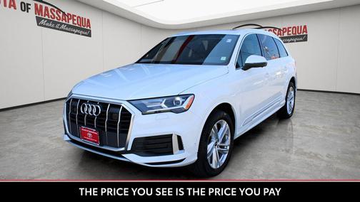 Carrara White 2024 Audi Q7 45 Premium