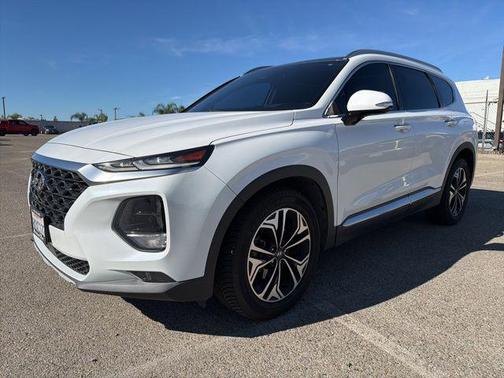 Quartz White 2019 Hyundai SANTA FE Ultimate 2.0T