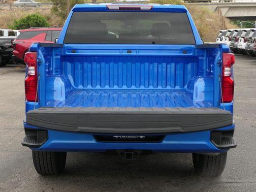 Riptide Blue Metallic 2026 Chevrolet Silverado 1500 Custom