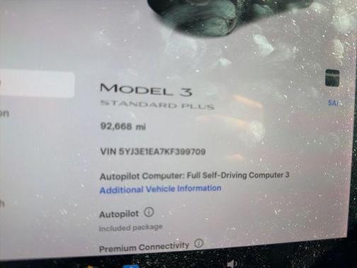 2019 Tesla Model 3 Mid Range