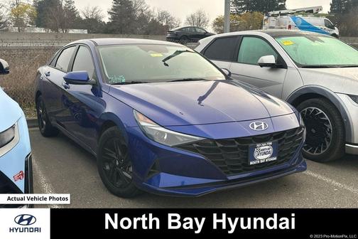 2022 Hyundai ELANTRA HEV Blue