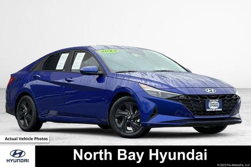 2022 Hyundai ELANTRA HEV Blue