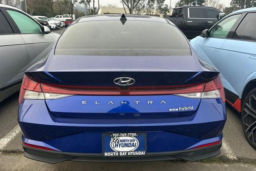 2022 Hyundai ELANTRA HEV Blue