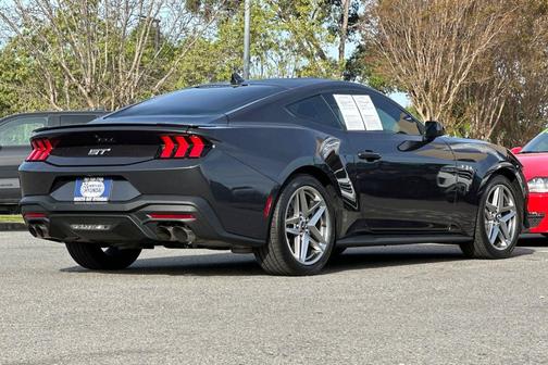 Dark Matter Gray Metallic 2024 Ford Mustang GT Premium