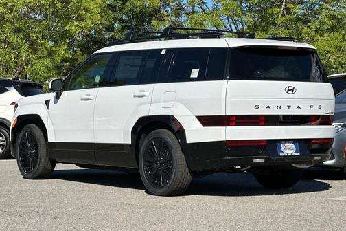 Serenity White 2026 Hyundai SANTA FE HEV Calligraphy