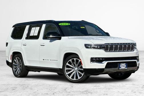 Bright White Clearcoat 2023 Jeep Grand Wagoneer Series II 4x4