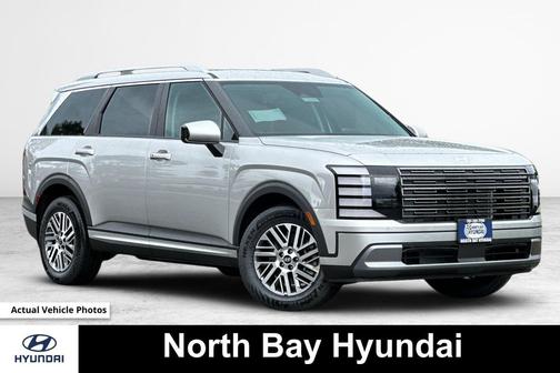 Typhoon Silver Metallic 2026 Hyundai PALISADE SEL 8P