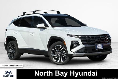Creamy White Pearl 2026 Hyundai TUCSON Hybrid Limited