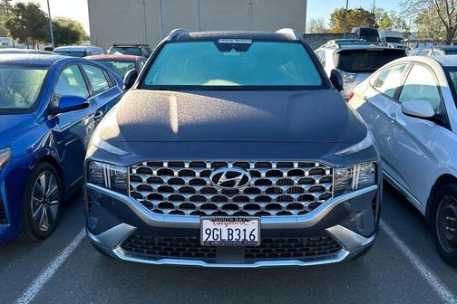 Lagoon Blue 2023 Hyundai Santa Fe Plug-In Hybrid Limited
