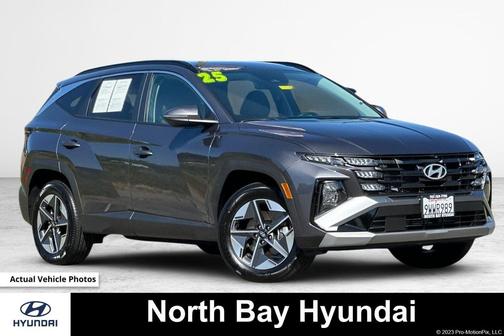 Titan Gray 2025 Hyundai TUCSON Hybrid SEL Convenience