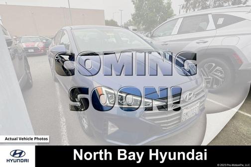Lakeside Blue 2020 Hyundai ELANTRA Limited