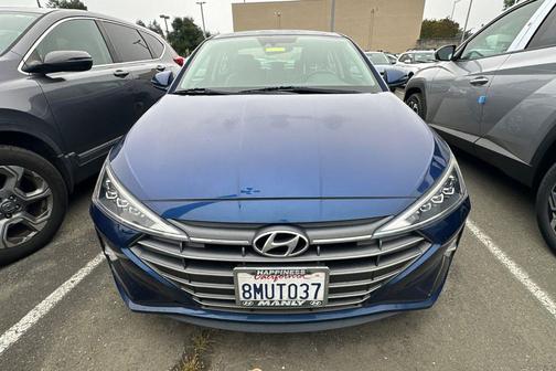 Lakeside Blue 2020 Hyundai ELANTRA Limited