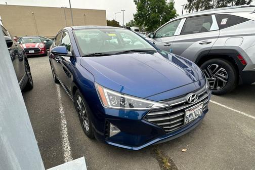 Lakeside Blue 2020 Hyundai ELANTRA Limited