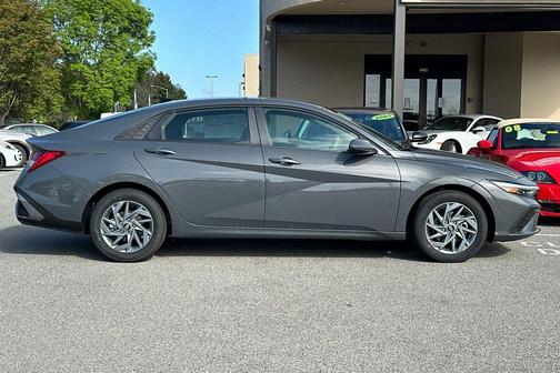 Amazon Gray 2026 Hyundai ELANTRA HEV Blue