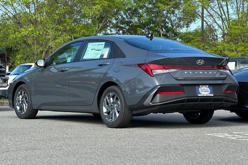 Amazon Gray 2026 Hyundai ELANTRA HEV Blue