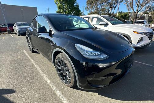 Solid Black 2021 Tesla Model Y Long Range Dual Motor All-Wheel Drive