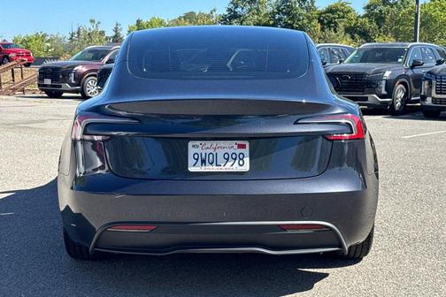 Stealth Gray 2025 Tesla Model 3 Standard Range