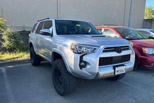 Classic Silver Metallic 2021 Toyota 4Runner TRD Off Road Premium