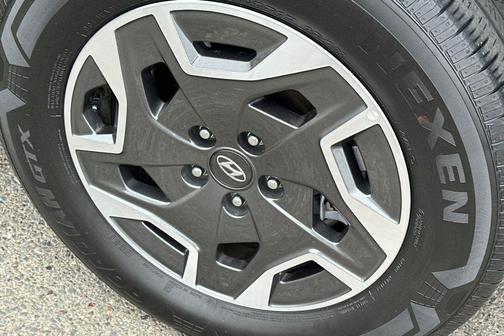 Shimmering Silver 2023 Hyundai SANTA FE HEV Blue