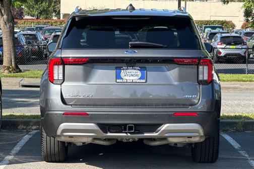 Carbonized Gray Metallic 2025 Ford Explorer Platinum