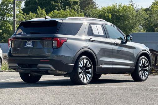 Carbonized Gray Metallic 2025 Ford Explorer Platinum