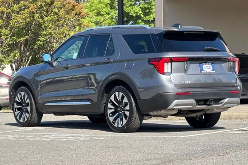 Carbonized Gray Metallic 2025 Ford Explorer Platinum