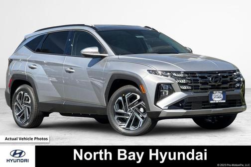 Shimmering Silver 2026 Hyundai TUCSON Plug-In Hybrid Limited