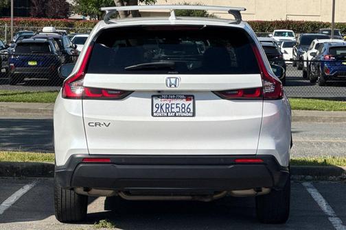 Platinum White Pearl 2024 Honda CR-V EX-L AWD
