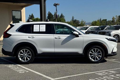 Platinum White Pearl 2024 Honda CR-V EX-L AWD