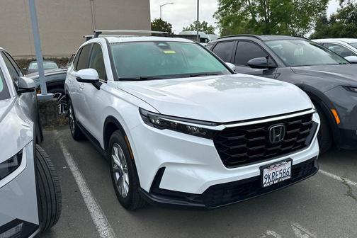 Platinum White Pearl 2024 Honda CR-V EX-L AWD