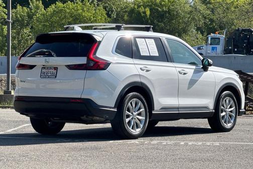 Platinum White Pearl 2024 Honda CR-V EX-L AWD