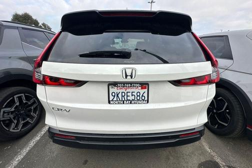 Platinum White Pearl 2024 Honda CR-V EX-L AWD